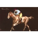 Jockey on Horse Metamorphic Real Photo