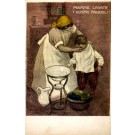 Anti-Tuberculosis Mother Washing Child's Face