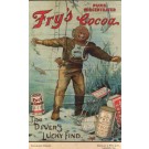 Deep Sea Diver at Work Advert Fry's Cocoa