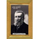 Woven Silk Jaures Socialist Leader Portrait