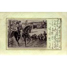 Horse Rider Playing Flute