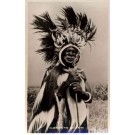 Africa Kenya Black Elder of Luo Tribe Real Photo