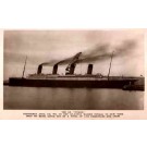 Ocean Liner Titanic by Lifting Crane Real Photo