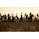 Cowboys on Horses Colorado Real Photo