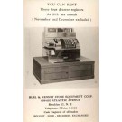 Advert Cash Register Real Photo