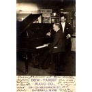 Piano Player Advert Pianos Real Photo