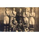 Basketball Team Real Photo