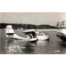 Commercial Hydroplane on Lake Real Photo
