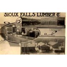 SD Sioux Falls Lumber Yards Office Real Photo