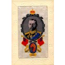 Woven Silk King of England WWI