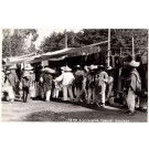 Mexico Mexicans at Market Real Photo Brehme