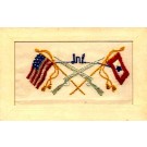 Infantry U.S. Regimental Embroidered Silk