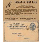 Advert Exposition Toilet Soap NYC Pioneer