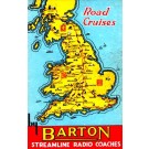 Advert Tour Road Cruises by Coaches Map