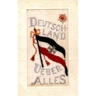 Embroidered Silk German Flag