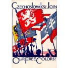 WWI Czech Call to Join Free Colors