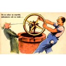 Using Well Wheel to Pull Tooth Dental Comic