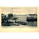 Dutch West Indies Curacao Entrance of Port Boats