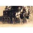 VT Horse-Drawn Watkins Remedies Wagon RP