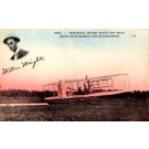 Pilot Wright on his Biplane French