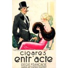 Advert Cigar Couple French