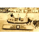 Horse-Drawn Boat Parade Real Photo