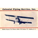 Colonial Airways System Biplane NY