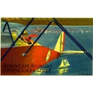 Airplane & Yacht Art Nouveau Italian