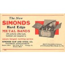 Simonds Saw & Steel Co. Advert