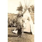 Indian Chief Real Photo