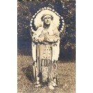 Indian Chief Real Photo