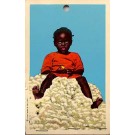 Novelty Black Girl Real Cotton Ball