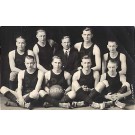 Basketball Team Real Photo