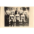 Basketball Team Real Photo