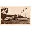 Pioneer Aviation Biplane Real Photo