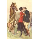 Italian Art Deco Love & Horses