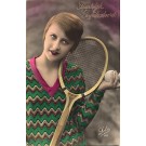 Tennis Player Real Photo French