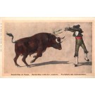 Matador Bull Stab with Banderillas