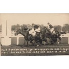 Horse Racers Real Photo