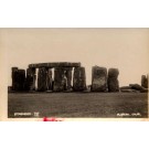 UK England Stonehenge Real Photo