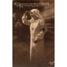 Red Cross Nurse Tent WWI Real Photo