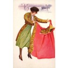 Toreador Lady with Gown to Attract