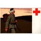 Red Cross Walking Wounded with Rifle