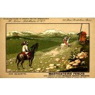 Don Quichotte on Horse Wind Mill Advert Medicine