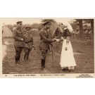 King George V Shaking Nurse's Hand WWI