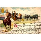 Empress Augusta Victoria on Horse Gruss Aus