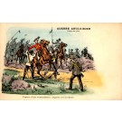 Boers Capturint British Officer on Horse