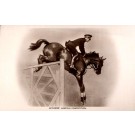 Officer Jumping Horse Real Photo