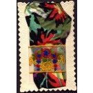 Embroidered Silk Flowers Real Tie