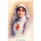 WWI Red Cross Nurse Tuck